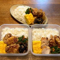 父ちゃん&三男氏弁当、高校生置き弁| tenoaさん