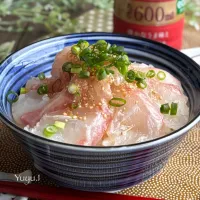 鯛の胡麻だれ丼