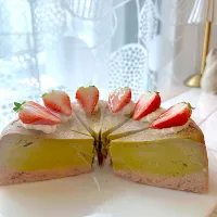 ピスタチオラズベリーチーズケーキ|KEIKOさん