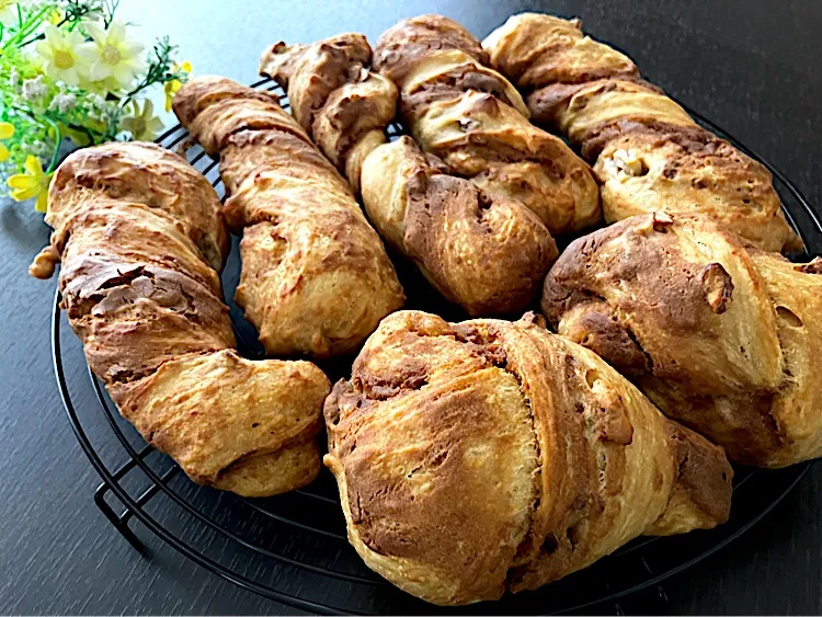 ＊黒糖きなこ胡桃パン＊|＊抹茶＊さん