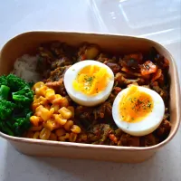 2025.2.13   キーマカレー弁当🍱(テスト最終日)|na---n2846さん