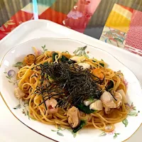 和風海鮮パスタ