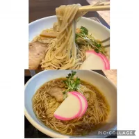 昨日の出張ランチは、中華そば@まぜそば凛々亭にて。いつも鳥のから揚げ定食をいただきますが、初めて中華そばを。小田原ならではのかまぼこ入りです。美味しくいただきました。|sniper66さん