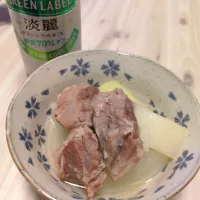 豚バラ軟骨と大根の塩煮込み