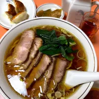 老酒　チャーシューめん　餃子　@野方　十八番|KimaLABOさん