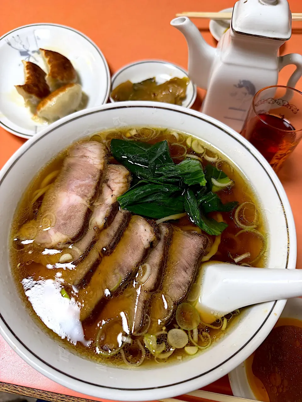 老酒　チャーシューめん　餃子　@野方　十八番|KimaLABOさん