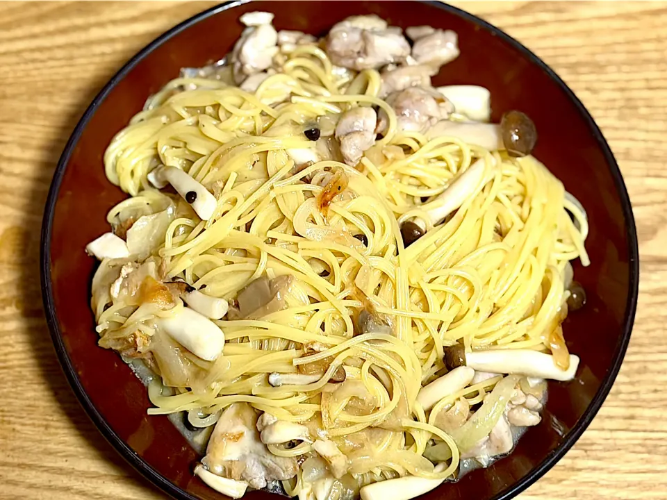 ☆チキンクリームパスタ|まぁたんさん