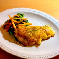 タラのカレー風味ムニエル|kaeさん