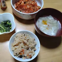 夜ごはん|しまだ ちえこさん