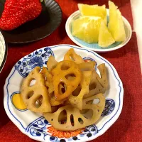 蓮根きんぴら|エミッフィさん