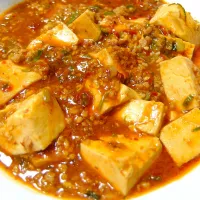 爆辛麻婆豆腐🔥✨３種類の唐辛子使ってます😎👍| 深夜特急fさん