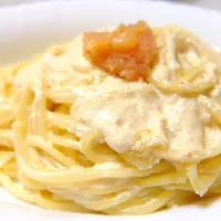 作るのも食べるのも人生初の明太クリームパスタ✨生クリームの値段の高さにビビって、しばらく売り場をウロウロしてた🤣|深夜特急fさん