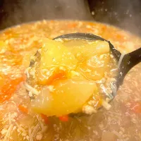 どっさり野菜のそぼろあんかけ|ryoheyさん