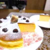 スフレチーズケーキ🍰