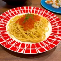 いくらパスタ|りさこさん