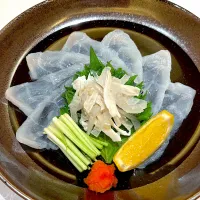 ③2月13日・［和食のコース😋✨］・トラフグのお刺身❣️