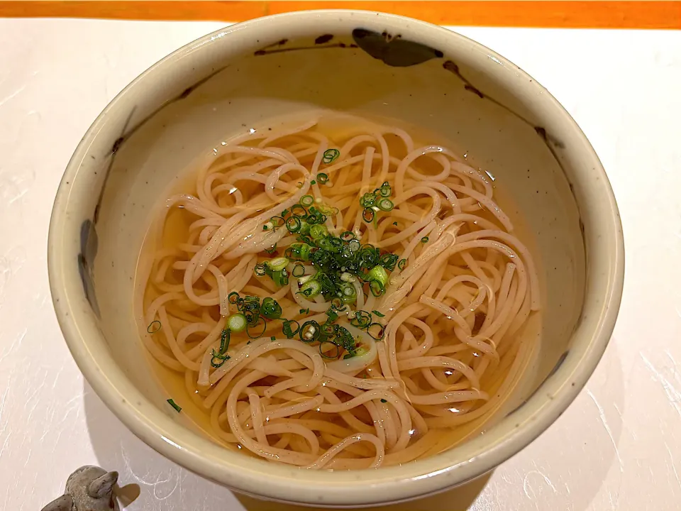 ⑦2月13日・［和食のコース😋✨］・冷たい五島うどん❣️（冷麺に近い食感🤔）|山勝さん