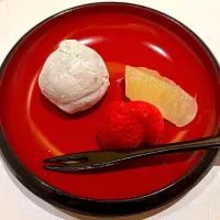 ⑧2月13日・［和食のコース😋✨］・デザート❣️|山勝さん