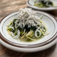 あおさのりとシラスのスパゲッティ|koji toyodaさん