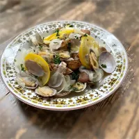 アサリとベーコンのレモン酒蒸し|koji toyodaさん