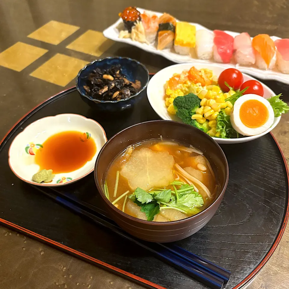 大根のお味噌汁|かっちゃん杉さん