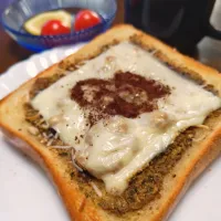 追いココアのチーズトースト|macchinaさん