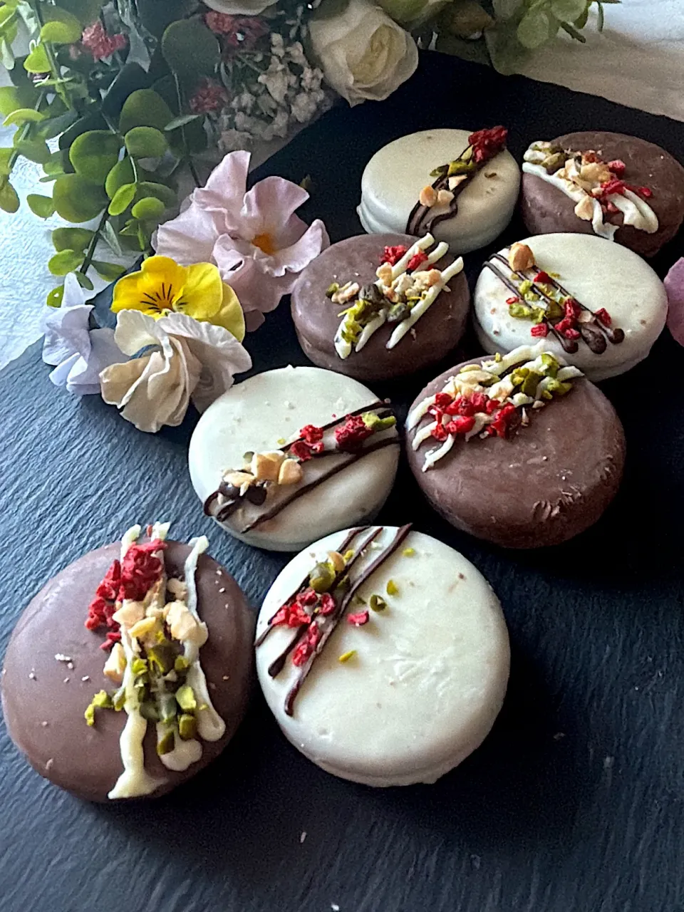 バレンタイン💘チョコレートビスケット|とんちんさん