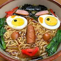 マルちゃん正麺🍜、醤油味❗️✌︎('ω')✌︎✨