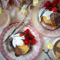 ハートブリオッシュのフレンチトースト♡| asumi-yuzukoさん