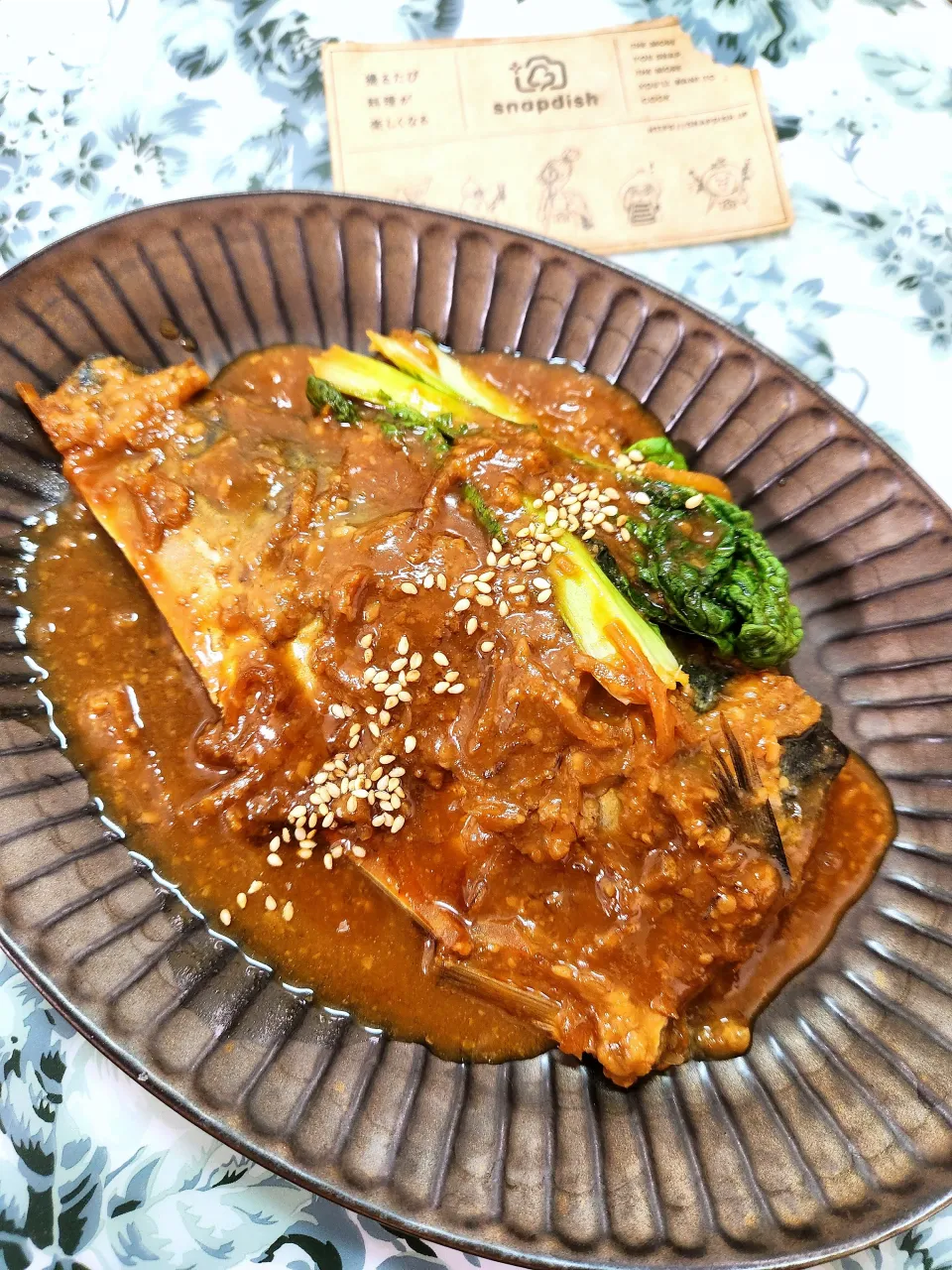 🔷🐟真鯖の味噌煮🔷|@きなこさん