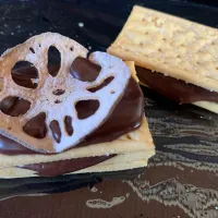 ゼンブチップスのチョコレートミルフィーユ|そらまめさん