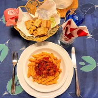 アンチョビ トマト ツナのトマトペンネ🇮🇹|💍ごはん🍚さん