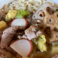 紅の豚うどん|そらまめさん