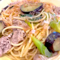 青柚子胡椒とゆずポン風味のスパゲティ|masaさん