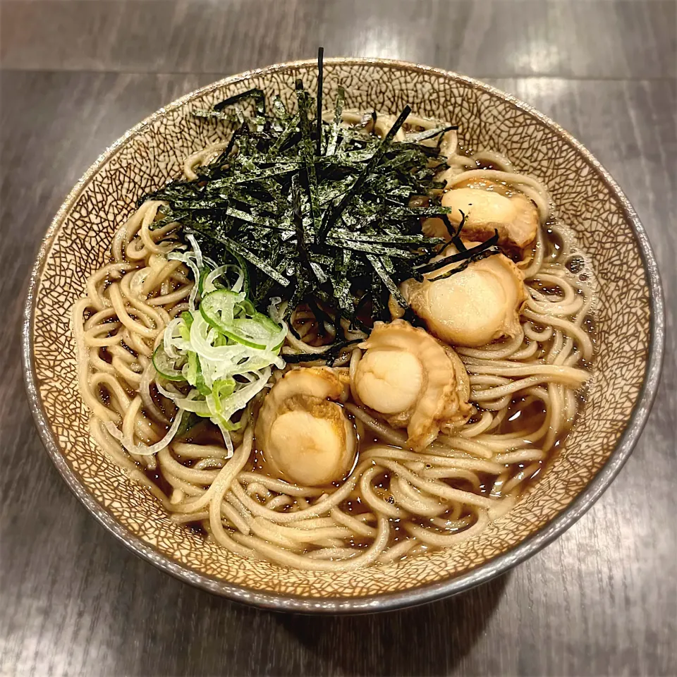 磯帆立のバターそば|deekay71さん