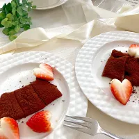 切り餅で生チョコ♡|花🍀さん