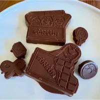 10歳初挑戦 バタートースト味ハーベスト入りチョコレート🍫|愛さん