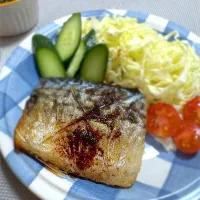 鯖のバターしようゆ焼き|morimi32さん