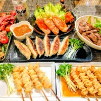 今日の夜ご飯🌠✨🍻