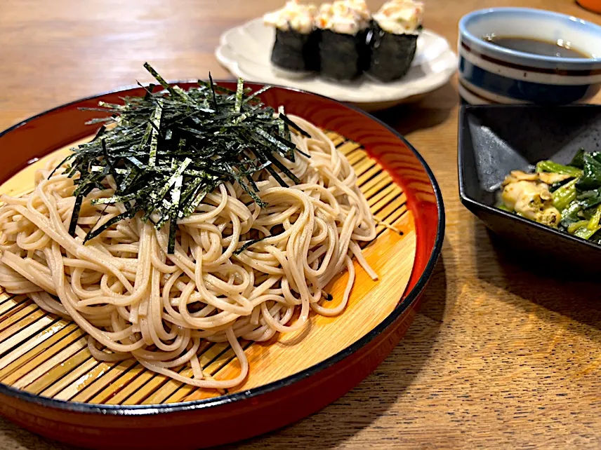 お蕎麦でパパッと晩ごはん|Riccaさん