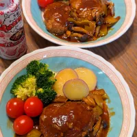 煮込みハンバーグ💘|fumfumさん