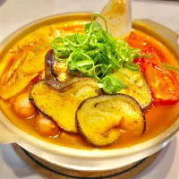 妻用。トマトチリ鍋|ぎんさん