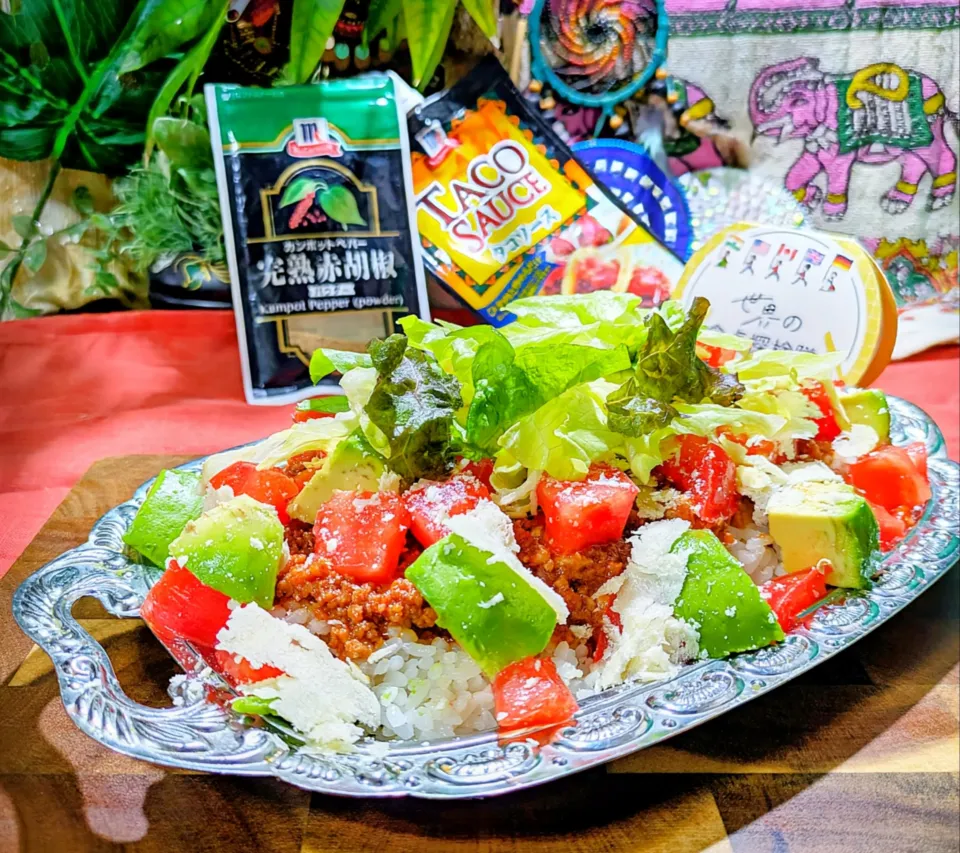 🌏『世界の食卓探検の旅〜🇲🇽メキシコ』
【🇲🇽タコライス】|ayaさん