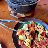 地鶏炭火焼きatひでちゃん|さくたえさん