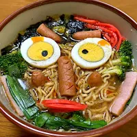 マルちゃん正麺🍜、醤油味❗️(●´ω｀●)✨