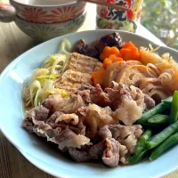 とんちんの料理 肉豆腐