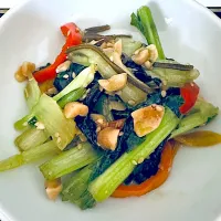 小松菜のナムル|くまちゃんさん