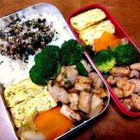2月15日娘と息子のお弁当|秀美«シュウビ»さん