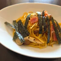 和風スパゲッティ| もとしんさん