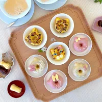 春を迎える猫たちのティータイム| すずさん